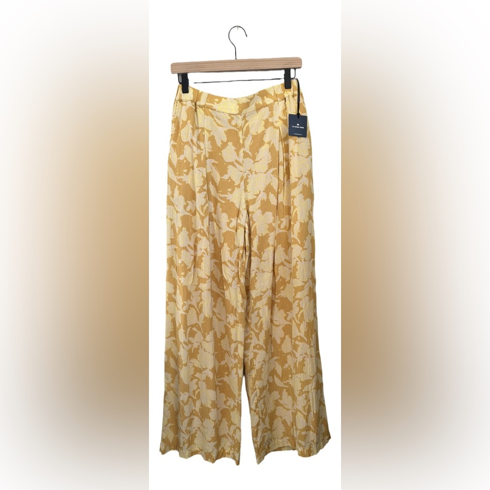 NWT The Normal Brand Ezra Crepe Wide-Leg Pant Size Medium